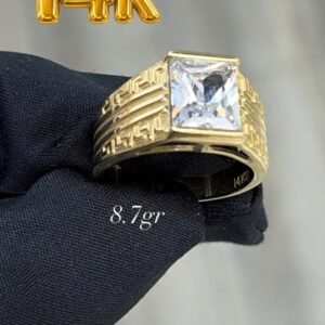 anillo para caballero